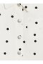 Two Mt Shop Quality Lcw Kids Ecru Gabardine Polka Dot Standard & Regular Girls' Jacket - 3