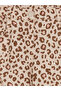 Lcw Kids Pink Wideleg Leopard Patterned Girls' Trousers - 4