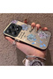 Mi 14t Pro 5g Compatible Silicone Edge Hard Back Case Floral Pattern Couple Phone Case - 2