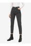 Women's Denim Pants Boy Friend Smoked Mom Jean High Waist Daily Casual Wear (Newseason) 2026