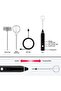Rechargeable Milk Frother Handheld, 3-Speed Electric Coffee Frother with Stainless Steel Whisk, USB Foam Maker for Coffee, Latte, Cappuccino, Hot Chocolate, Milk Tea & Drinks - 4