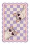 Aura Cute Cat Themed Patterned Modern Woven Base Decorative Carpet Aura4040