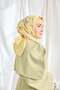 Twill Silk Scarf Bloom Yellow - 4