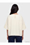 Alita City Lcw Vision Yellow Plain Oval Neck Three Quarter Sleeve Women's Blouse with a Difference - 5