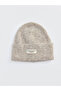 Esvab • Modern & Distinctive Text Embroidered Women's Knitwear Beanie - 2