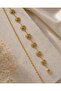 Sun-Shaped Waist Chain Belt in Gold Color