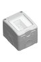 Hoff surface-mounted frame, 1 module, IP55, gray, for socket / switch