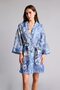 Regular Fit Patterned Belted Kimono D0453Ax26Sp