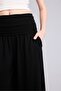 Wide Leg Elastic Waist Pants H2208Ax26Au - 4
