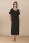Effortt Muslin Fabric Maternity Nightgown and Dressing Gown 3085 - 2