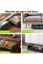 Under Bed Storage with Wheels, Under Bed Storage Containers , Rolling Storage Drawers for Clothes Shoes Blankets, Underbed Organizer Bins - 6