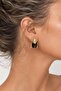 Black Enamel Insect Women's Earrings - 5