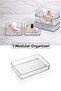 1 Piece Leo (XL) Drawer Cutlery Organizer Box - Makeup Jewelry Organizer