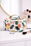 Set of 3 Tropical Patterned Makeup Bags – Different Sizes, Cosmetic Organizer, Travel Bag, Waterproof Fabric - 2