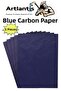 Blue Carbon Paper A4 5 Pieces 21X29.7 cm Copy Paper Transfer Paper Color Carbon Paper