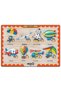 Wooden Turkish Air Vehicles-Ground Vehicles-Marine Vehicles-Work Machines 4-Piece Vehicle Set Educational-Learning Puzzle - 4