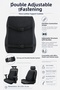 Comfortable Sitting Lumbar Support Back Support Cushion Visco Back Support Pillow - 4