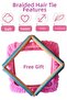 80X60Cm Combination Punch and Needle/Wire Wooden Hoop Suitable for All Embroidery Projects (Gift with Case) - 3