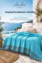 Double Woven Throw Blanket 200X250 cm Cotton Lightweight Premium Sofa Throw Tv Blanket Summer Bedspread