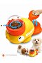 Dog Treat Dispenser Interactive Intelligence Toy Educational Activity Toy with Push-Open Food Container