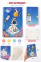 Kawaii Cute Design Liquid Sequined Mini Notebook 9X13 cm – Dotted Inner Pages (4 Different Models)