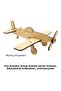 Demountable Wooden Airplane Set |   Assembly and Painting Activity - 2