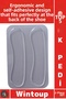 # Heel Pad Gel Orthopedic Comfortable Protector for the Back of the Shoe, 2-Piece Silicone Heel Impact Blocker Pad