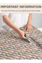 100% Cotton Satin Fabric Digital Printed Pastel Heart Pattern 100X155 cm for Sewing Patchwork and Hobby - 8