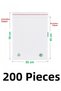 35X45+5 cm Transparent Green Recyclable Adhesive Nylon Bag 35X50 cm Green Recyclable Bag 200 Pieces