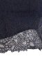Limited Edition Indigo Dantel Detaylı Straplez Dokuma Gabardin Bluz TPRSS26BZ00068 - 7