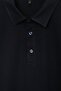 Big Size Navy Blue Regular Flexible Pique Fabric Polo Neck T-Shirt Tmnss26Bp00006 - 5
