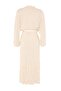 Beyaz Dokuma Maxi 100% Pamuk Plaj Bluz Pantolon Takım TBESS26AU00101 - 5