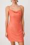 Orange Degaje Collar A-Line/A-Line Form Short / Mini Woven Dress Twoss26El01085 - 3