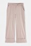 Trendyolmilla Wardrobe Essentials – Bej Kemer Tokalı Duble Paça Pantolon | TWOAW27PL00010 - 5