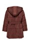 Dark Brown Regular Belted Coat Twoaw23Mo00007 - 8