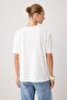 Ekru Regular/Normal Kalıp Düşük Kol Kısa Kollu Tok %100 Pamuk Örme T-shirt TWOSS26TS00384 - 4