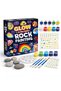 Kids Painting Kit, Rock Painting Glow in Dark Arts and Crafts Kids Ages 4-12