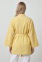 Women's Vertical Striped Wide Sleeve Stylish Summer Relaxed Kimono - 5