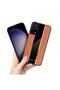 Oppo A55 Compatible Case Premium Leather Case Brown - 3