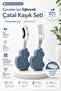 Gray Children's Bpa Free Silicone Handle Stainless Steel Tip Fork-Spoon, (9+ Months) - 4