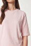 Padded Interlock T-Shirt Lus0085 Sugar Pink - 3