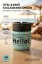 Hello Printed 2 Piece Glass Odorless Ashtray |   Smokeless |   Decorative Glass Ashtray with Anti-Wind Cover |   425 ml |   Green - 4