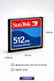 4 Gb Compact Flash Cf Memory Card - 3