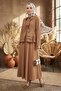 Nesla Tunic Skirt Double Set 1418 - Mink - 2