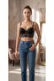 Unsustained Lace Bustier Bra Black 4015 - 5