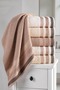 6-Pack Emma Cotton Hand and Face Towels 50X85 cm |   Extra Soft Textured Dowry Set - 3