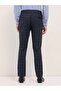 Men's Checked Slim Fit Formal Trouser - 4