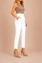 Slim Carrot Leg Belted Women's Trousers – Timeless Elegance, Maximum Comfort, Modern Silhouette - 6