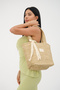 Victoriaa Straw Bucket Bag / Straw Bag Women's Straw Handle / Shoulder Bag (Width 25/40 Length 27 Handle 50) - 4