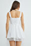 Lace Detailed Mini Dress - 7